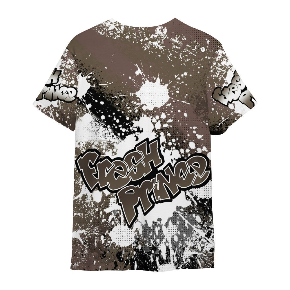 Shirt To Match AMM Dark Mocha 4s - Fresh Sneaker Lick All Over Print