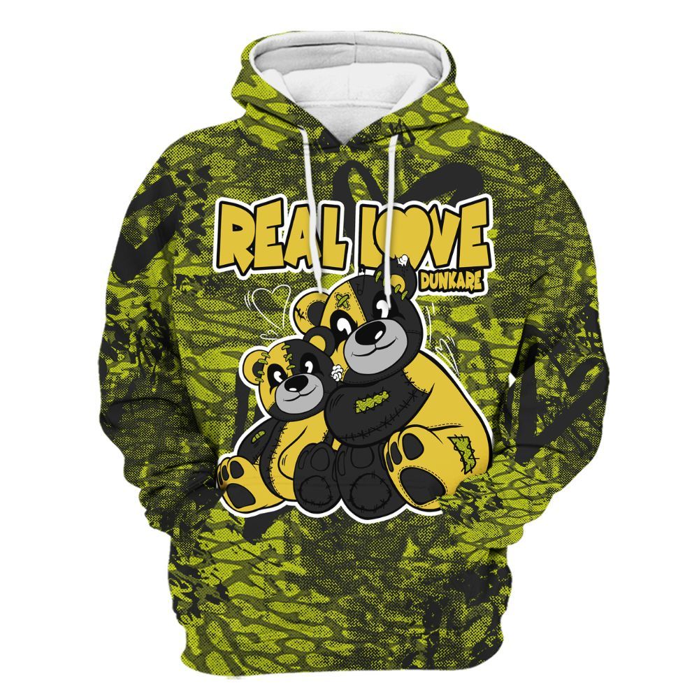 Hoodie To Match Dunk Low QS Halloween Skull - Sincere Fondness Bear All Over Print
