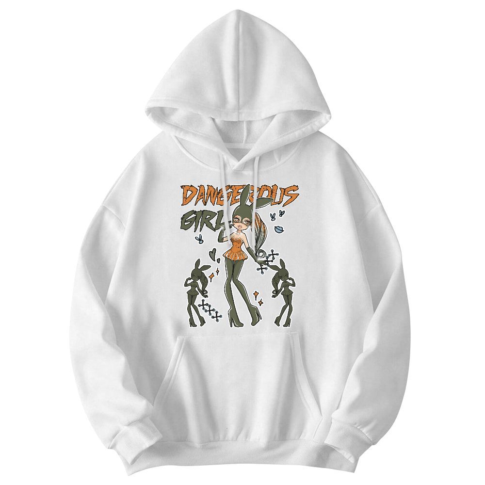 Sweatshirt To Match Olive 5s - Dangerous.Girl Graphic
