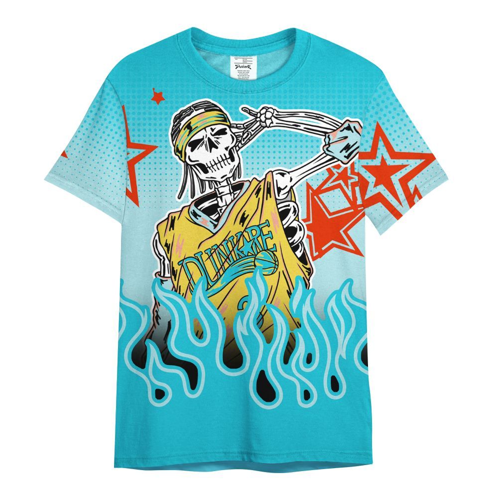 Shirt To Match Dunk Low KD 17 N7 - Allen Answer Unique Fire Custom Name All Over Print