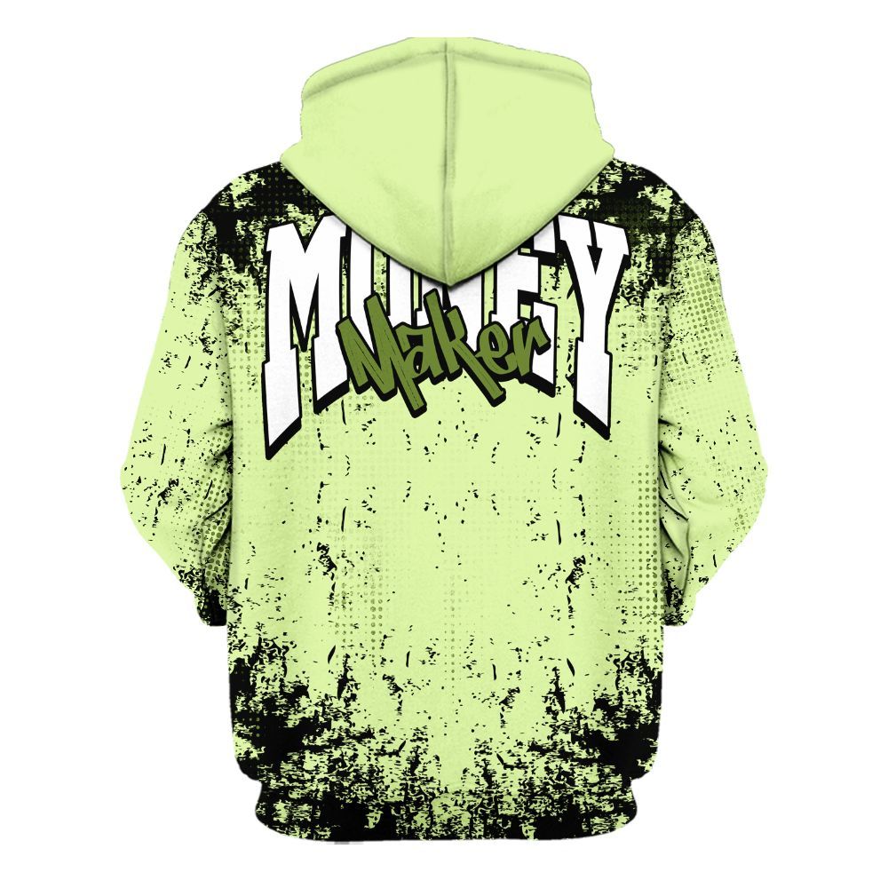 Hoodie To Match Smoke Grey Volt TR 1s - Move In Silence Money Street Retro All Over Print