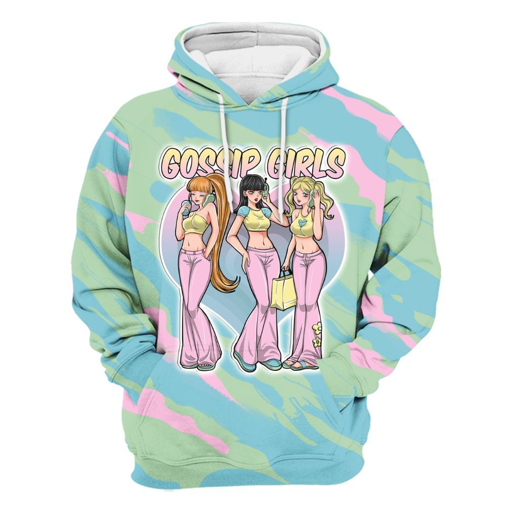 Hoodie To Match SB Dunk Low Visty - Gossip'Girls All Over Print