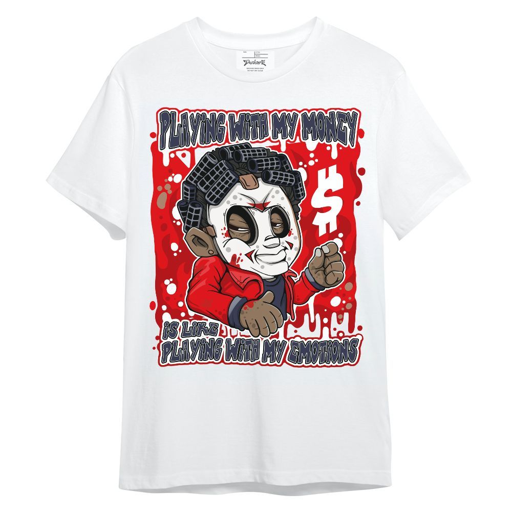 Shirt To Match Low OG Howard University 1s - Playing With My Money Graphic Unisex Shirt