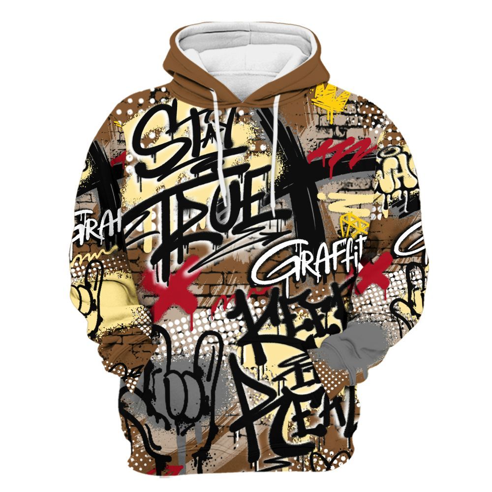 Hoodie To Match Air Max 90 Escape - True It Real Graffiti Streetwear All Over Print