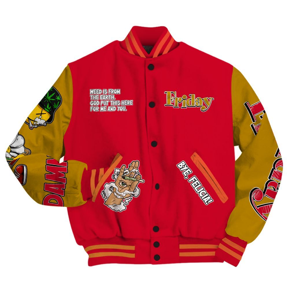 Varsity Jacket To Match Ja 3 Raptor - Friday Sneaker Stress Style All Over Print