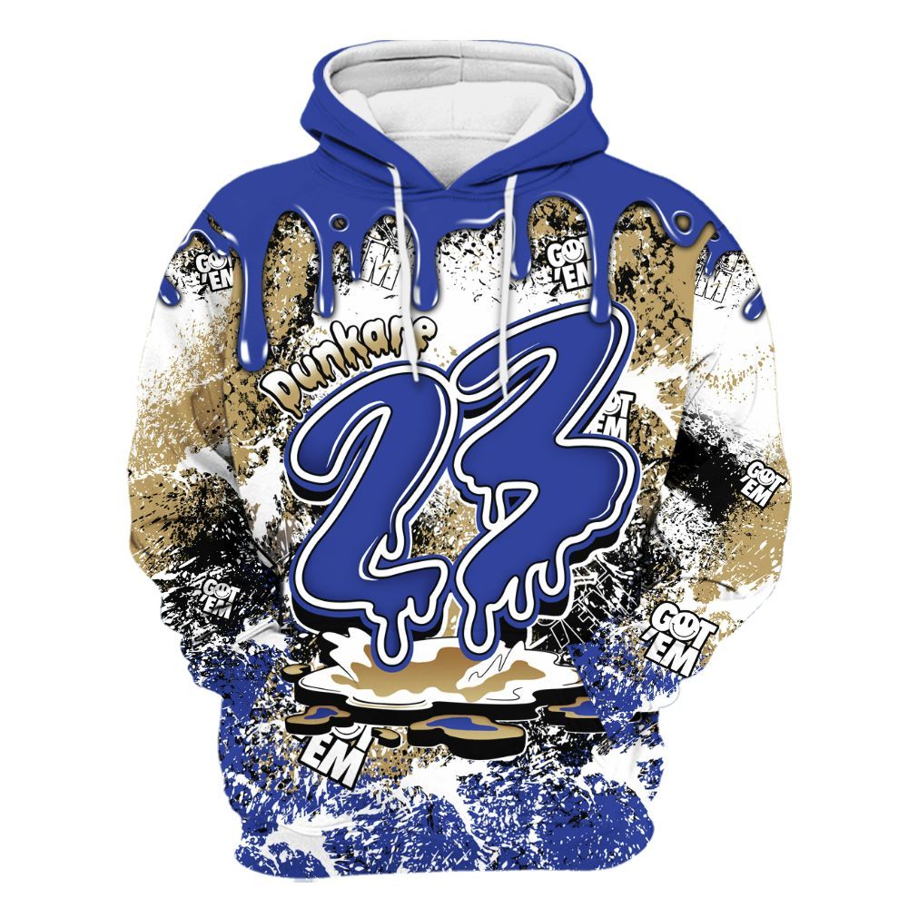 Hoodie To Match Air 180 Concord - Dripping 23 Drip All Over Print