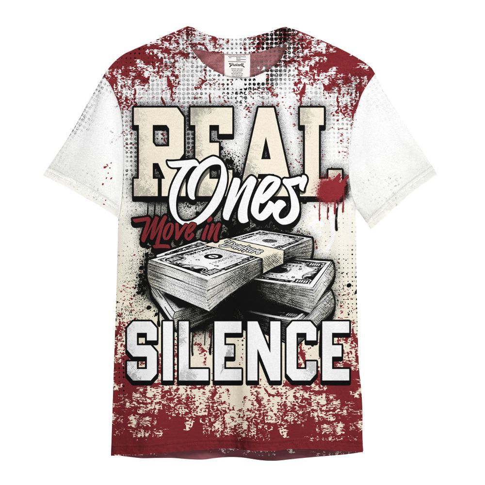 Shirt To Match Valentine's Day 2026 4s - Move In Silence Money Street Retro All Over Print