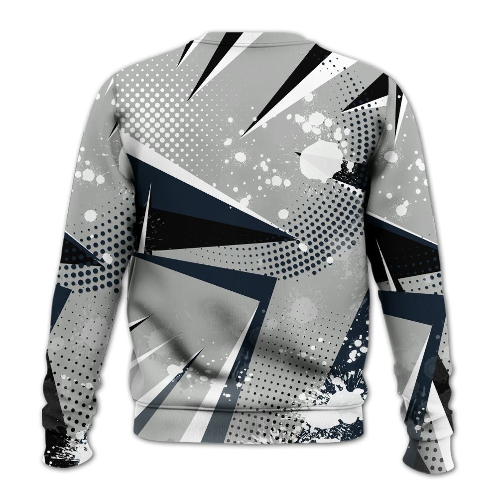 Sweatshirt To Match Retro Georgetown 6s - Poly Trust No One Dripping All Over Print