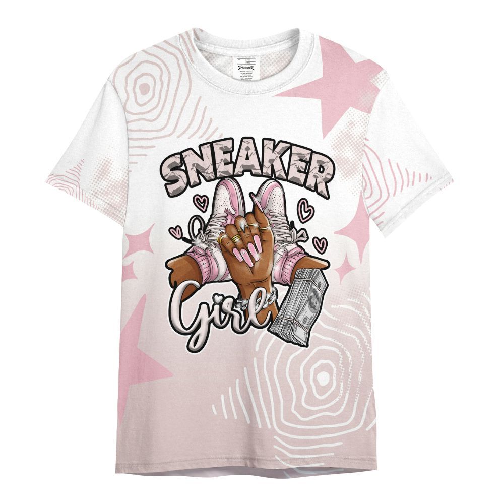 Shirt To Match Dunk Low KD 17 Aunt Pearl - Sneakerz Girlz Unique Starz All Over Print