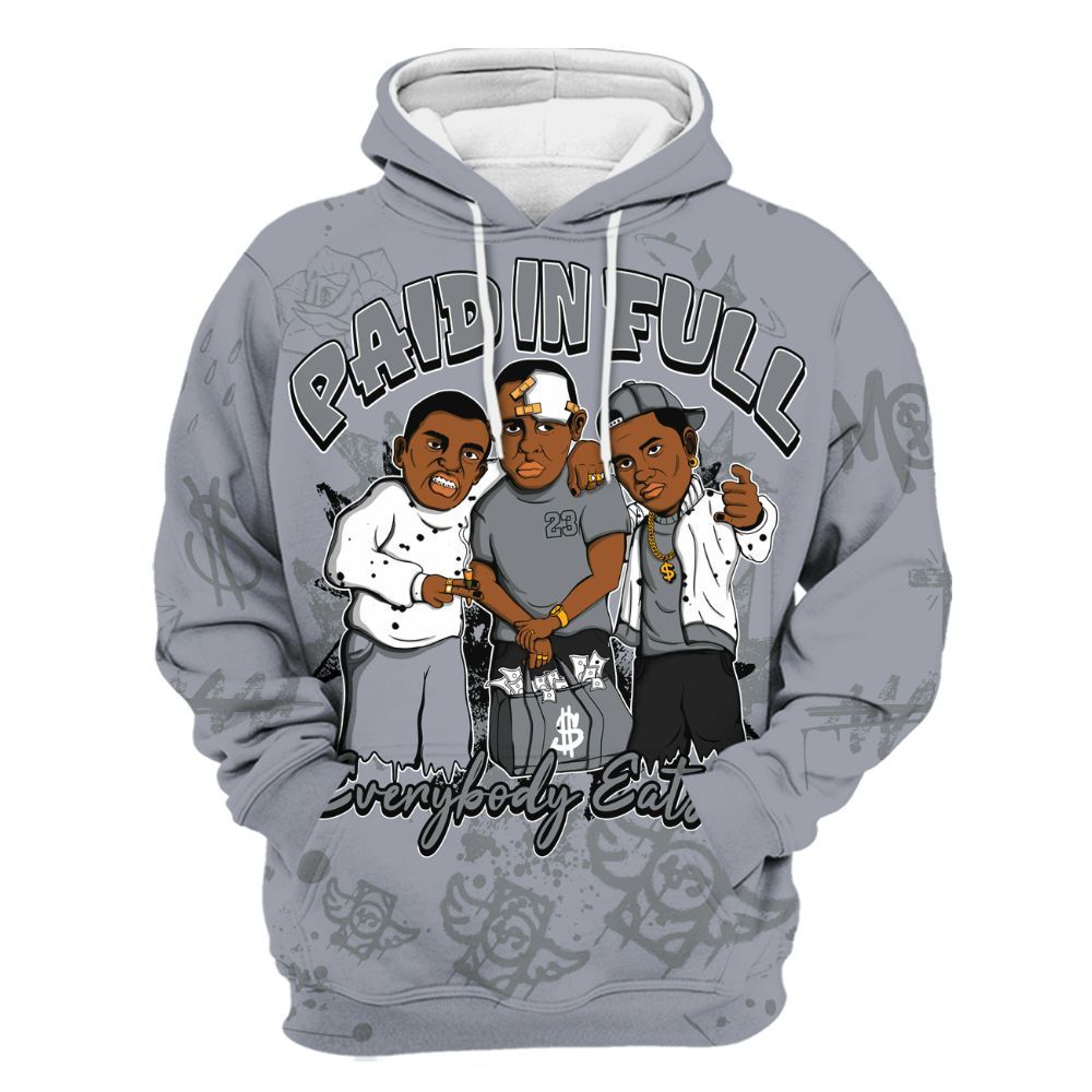 Hoodie To Match Kobe 9 Elite Low Beethoven - Everybody Paid In Full Crayon All Over Print