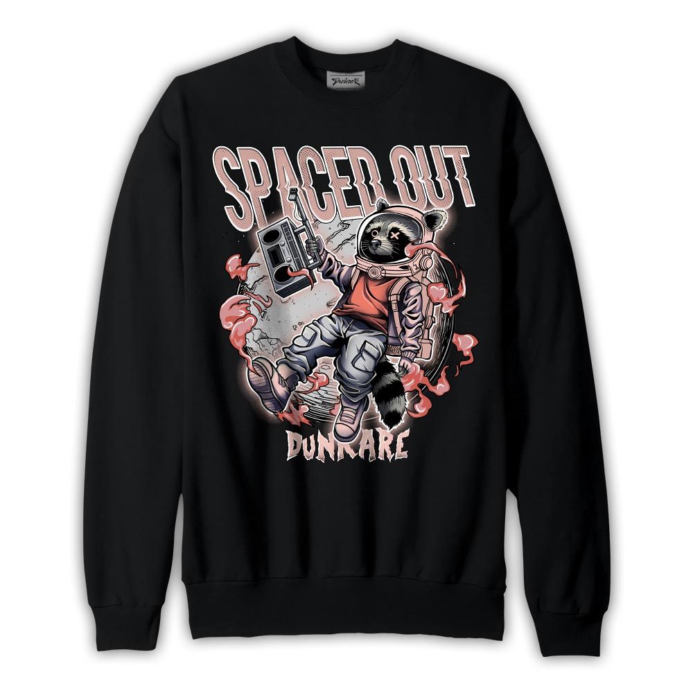 Sweatshirt To match Legend Pink 11s Sweatshirt - Spaced Out Raccoon Graphic 1605 NMP