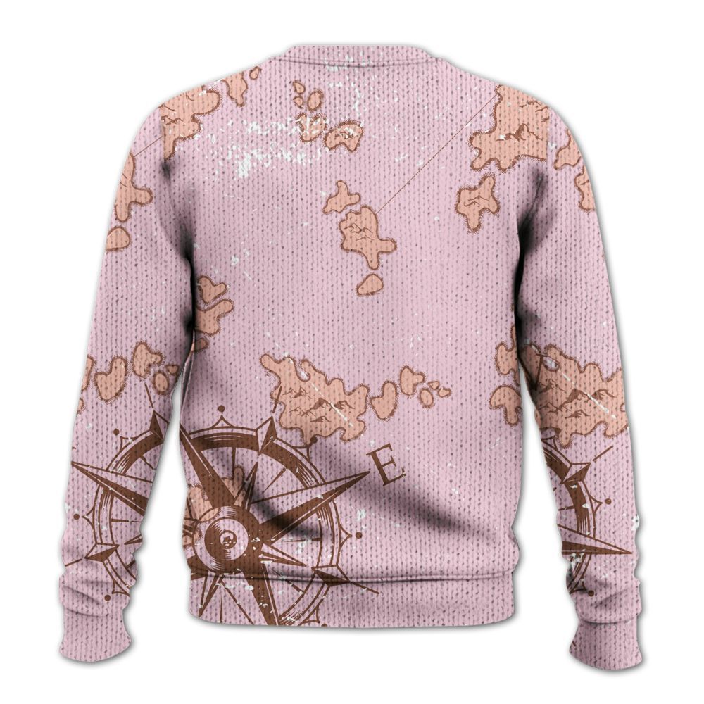 Knitted Sweater To Match Orchid 4s - Skeleton Jar Of Dirt Retro