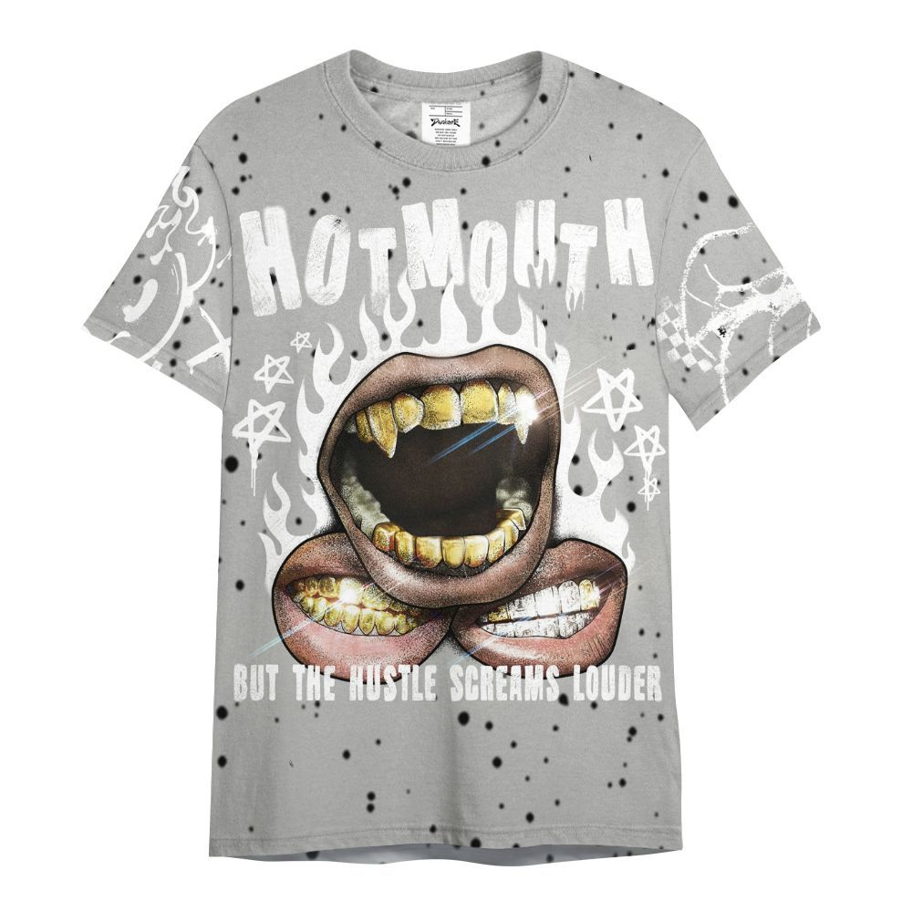 Shirt To Match Retro White Oreo 4s - Mouth Burning Street Style All Over Print