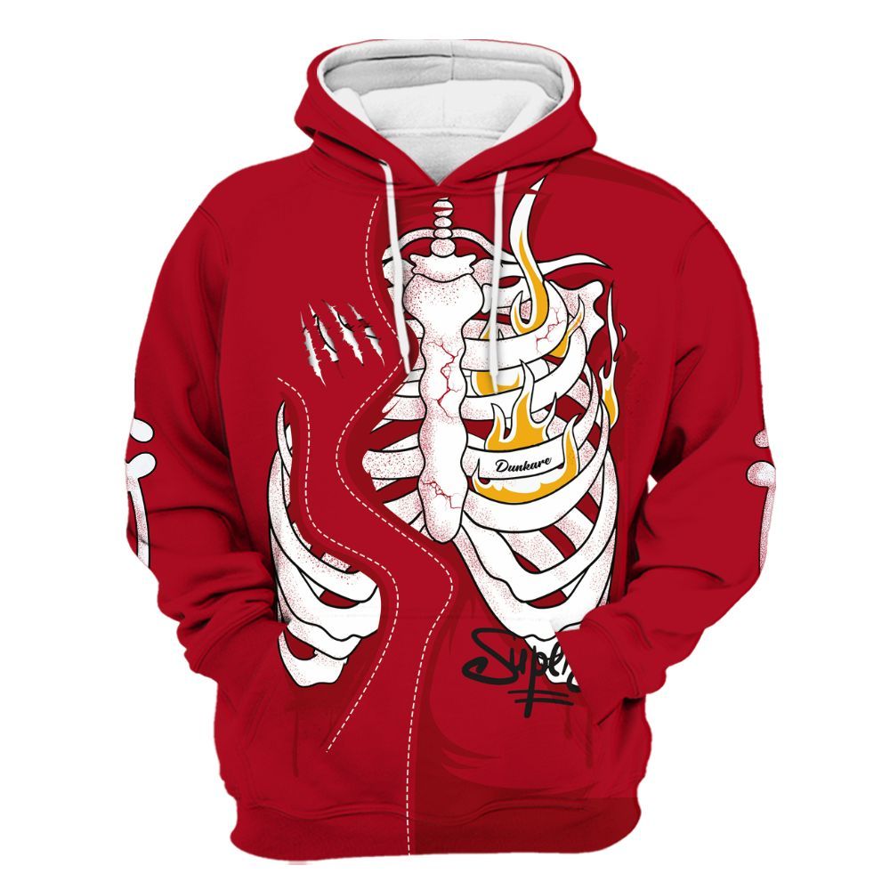 Hoodie To Match Cardinal 7s - It's The Kick For Me All Over Print