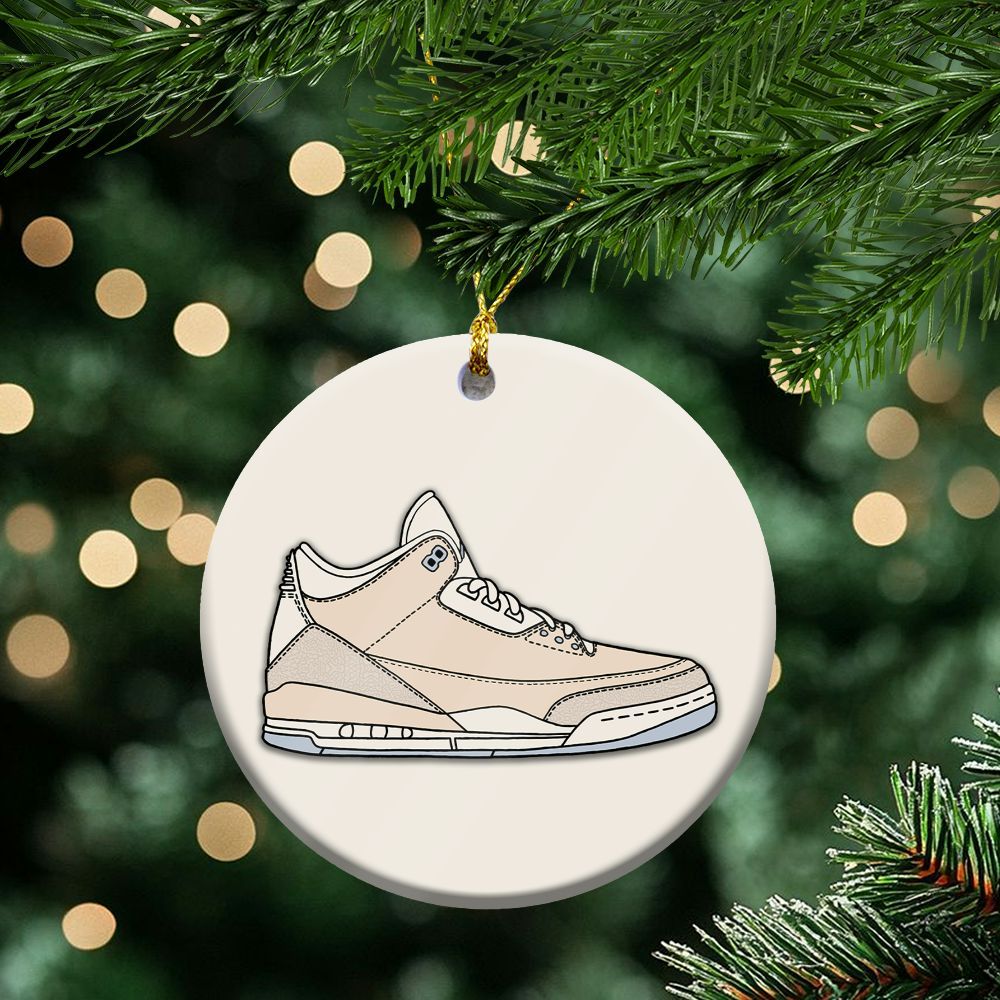 Desert Sand 3s Ceramic Ornaments
