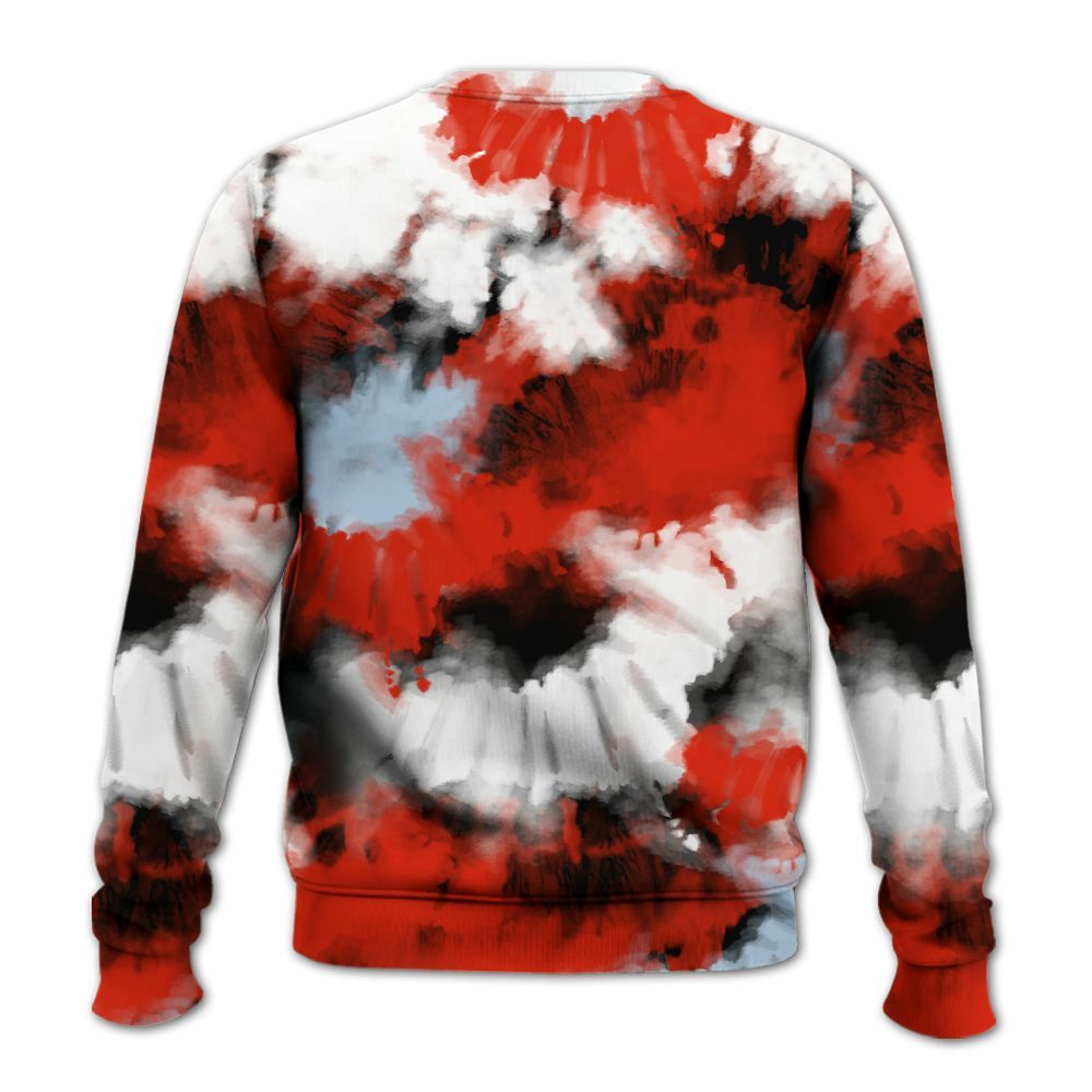 Sweatshirt To Match Retro Cherry 11s - Tie Dye FK Around Find Out All Over Print