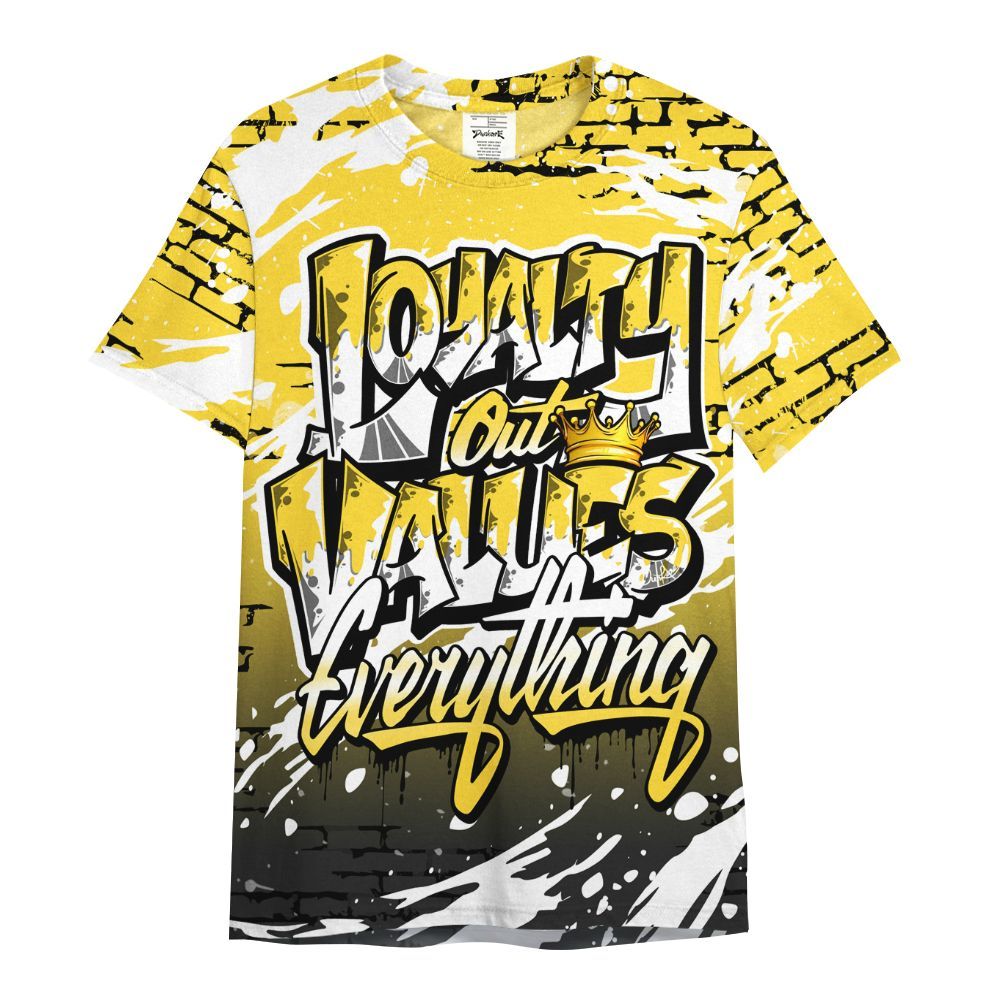 Shirt To Match Mid New Love 2025 1s - Values Of Loyalty All Over Print