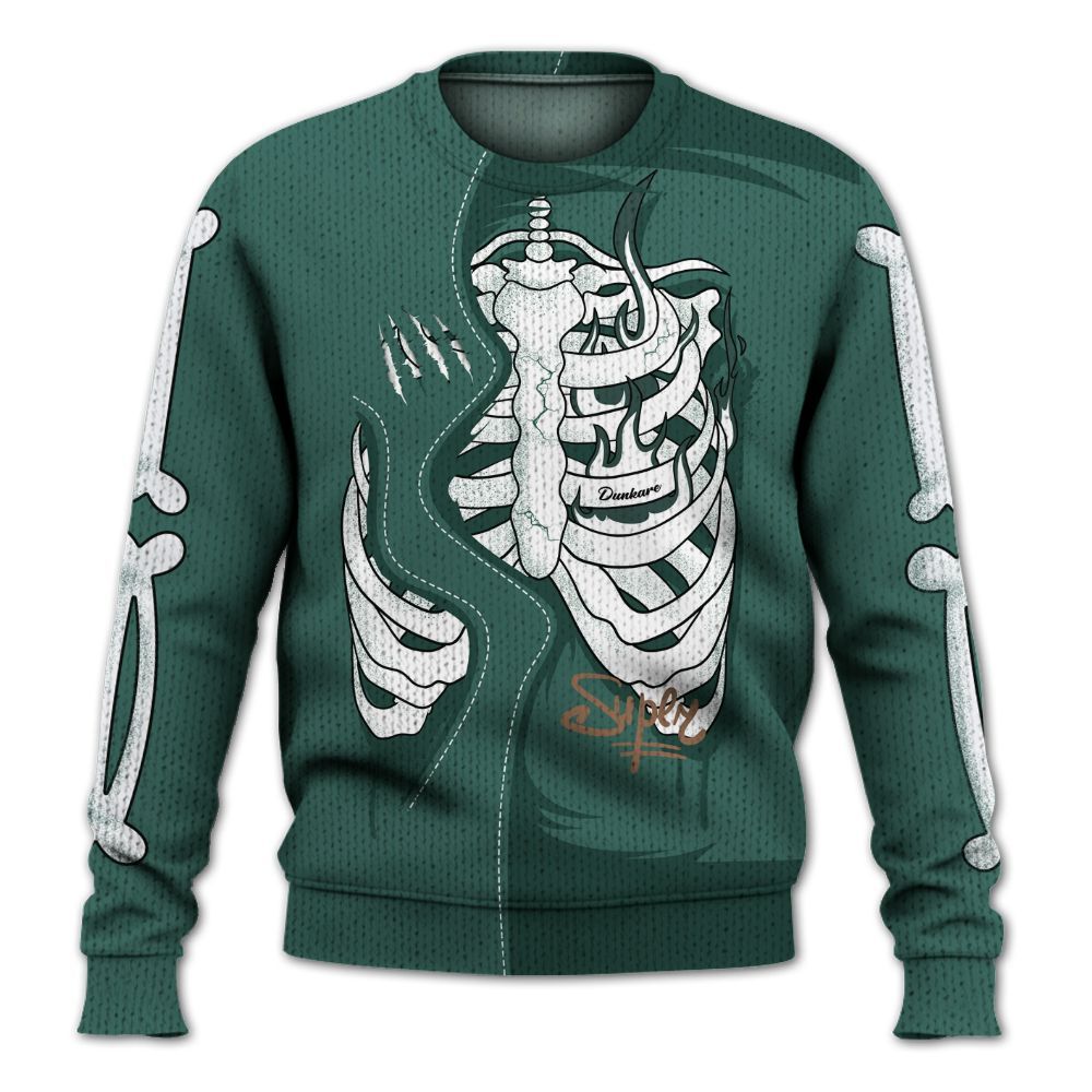 Knitted Sweater To Match Low OG Oxidized Green 1s - It's The Kick For Me