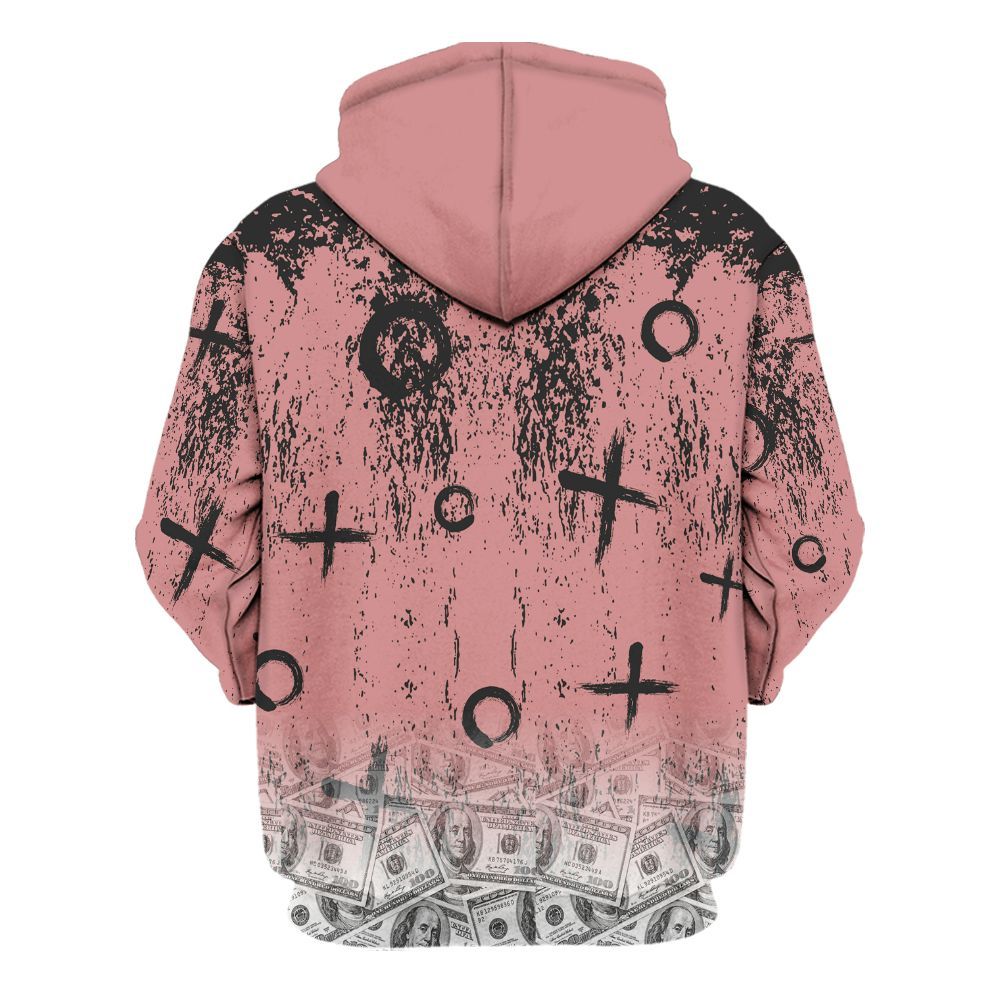 Hoodie To Match Low OG Rust Pink 1s - Selfmade Unique Grunge All Over Print