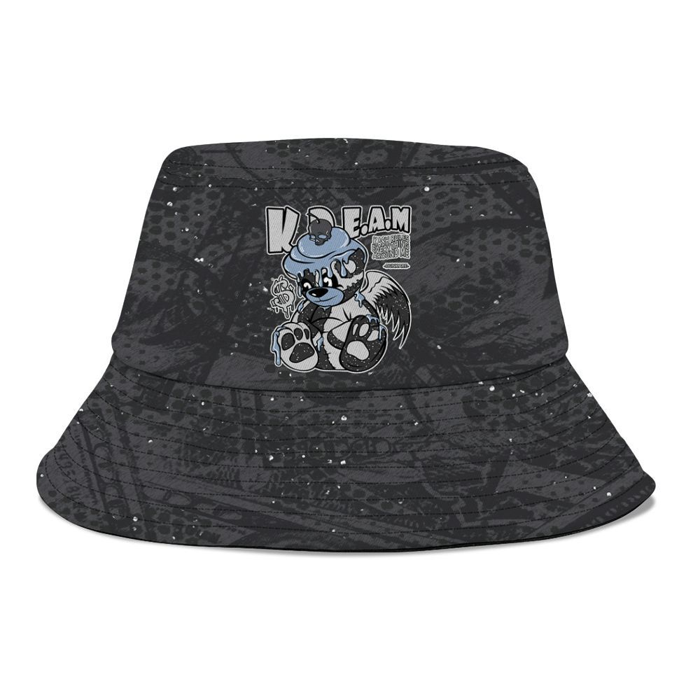 Bucket Hat To Match Reverse Black White 6s - Loot Bear Graphic