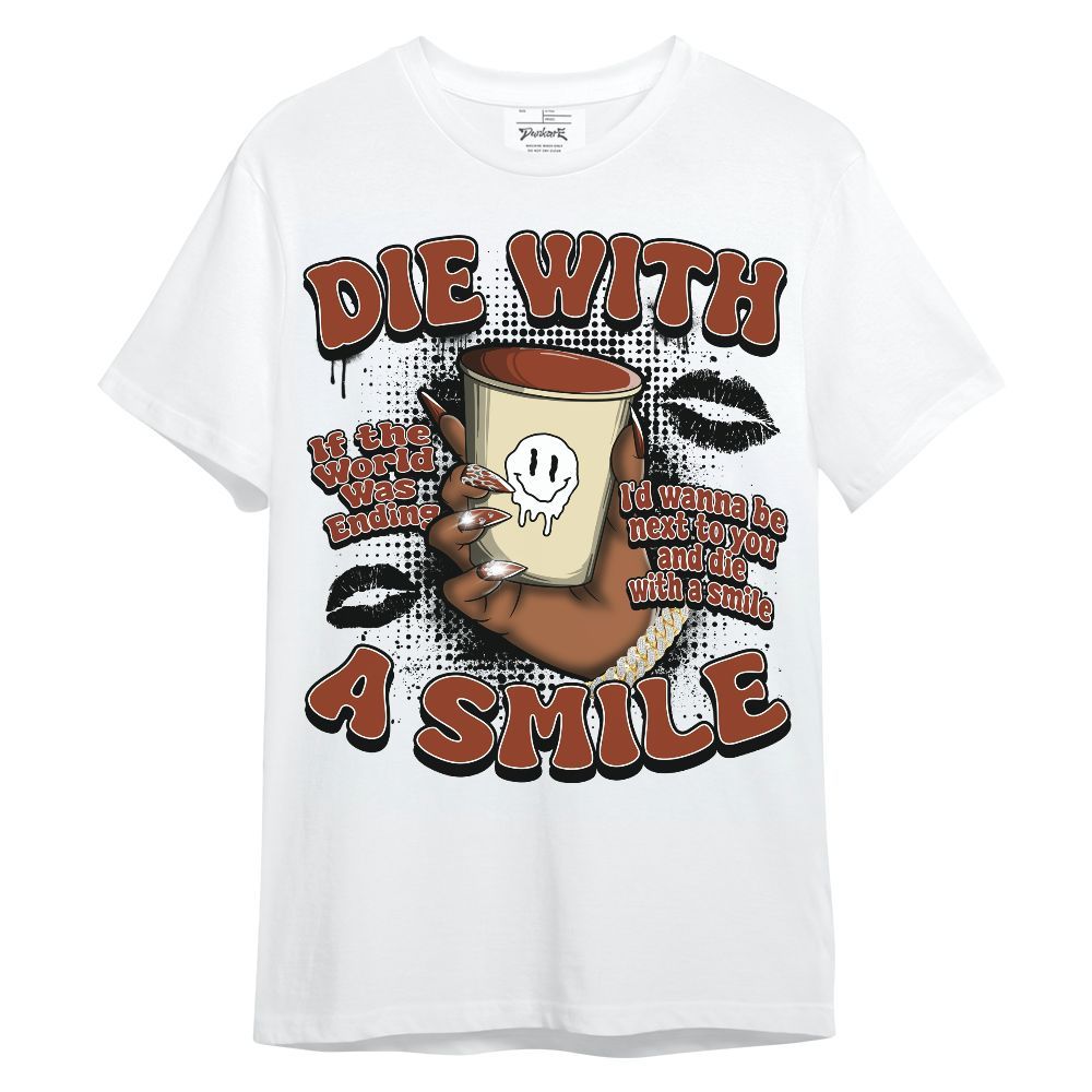 Shirt To Match Retro Eastside Golf 12s - Die With A Smile Graphic Unisex Shirt