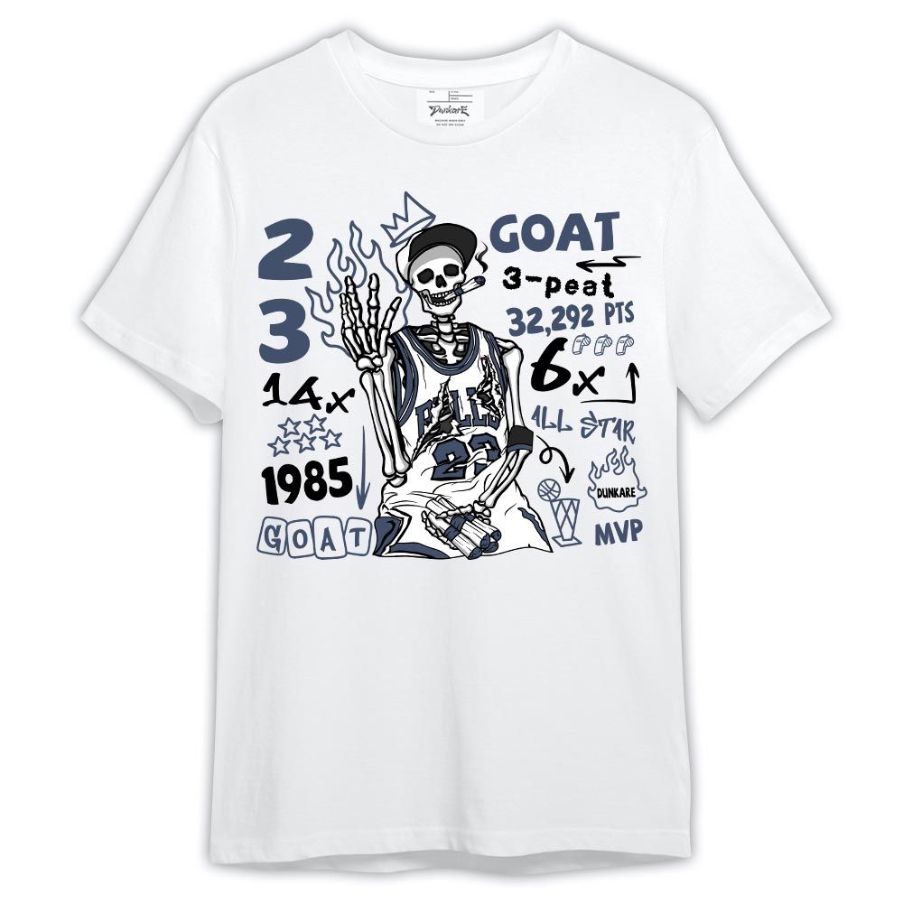 Shirt To Match Low Diffused Blue 11s - Number 23 G.0.A.T Shirt Outfit 0305 LTRP