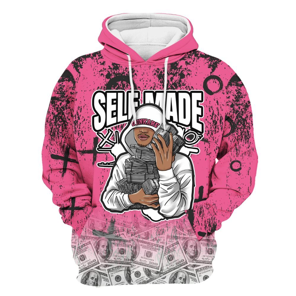 Hoodie To Match Air Max SNDR Hyper Pink - Selfmade Unique Drip All Over Print