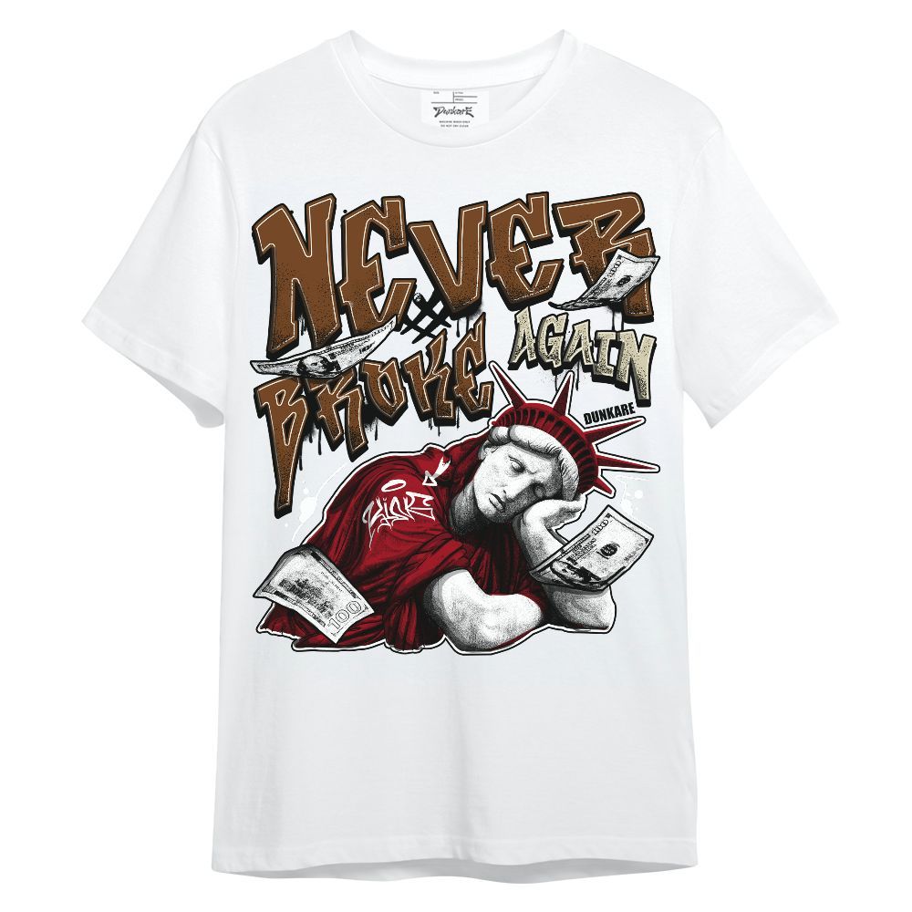 Shirt To Match Archaeo Brown 5s - Never Broke Again Graffiti Unisex Shirt