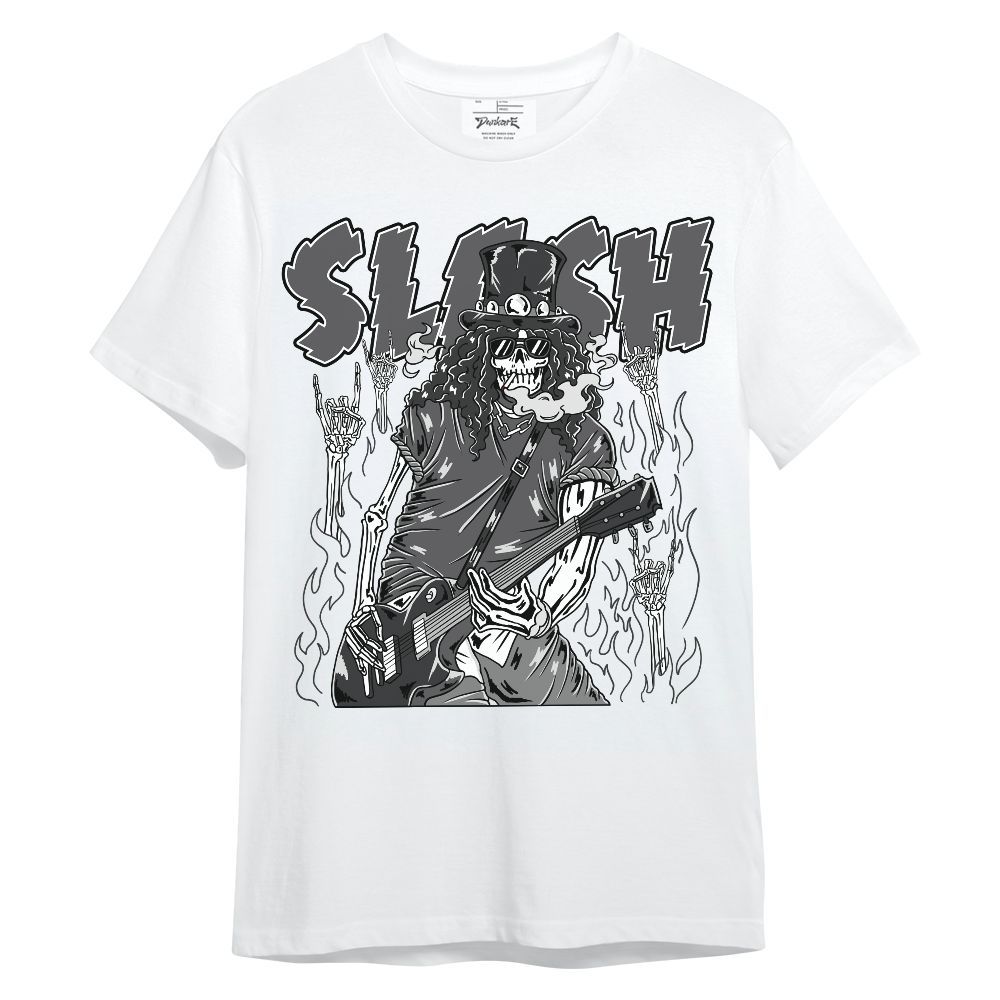 Shirt To Match White Thunder 4s - Slash Skeleton Unisex Shirt