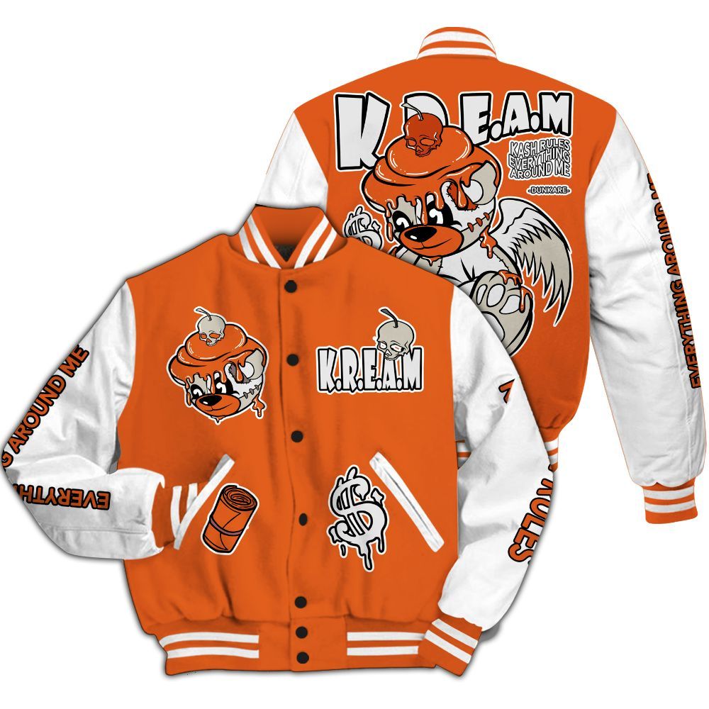 Varsity Jacket To Match High OG Starfish 1s - Loot Bear All Over Print