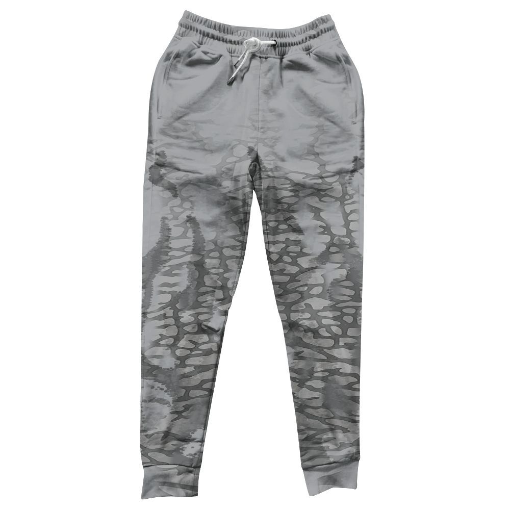 Sweatpant To Match Black Cement 3s - Burn All Over Print