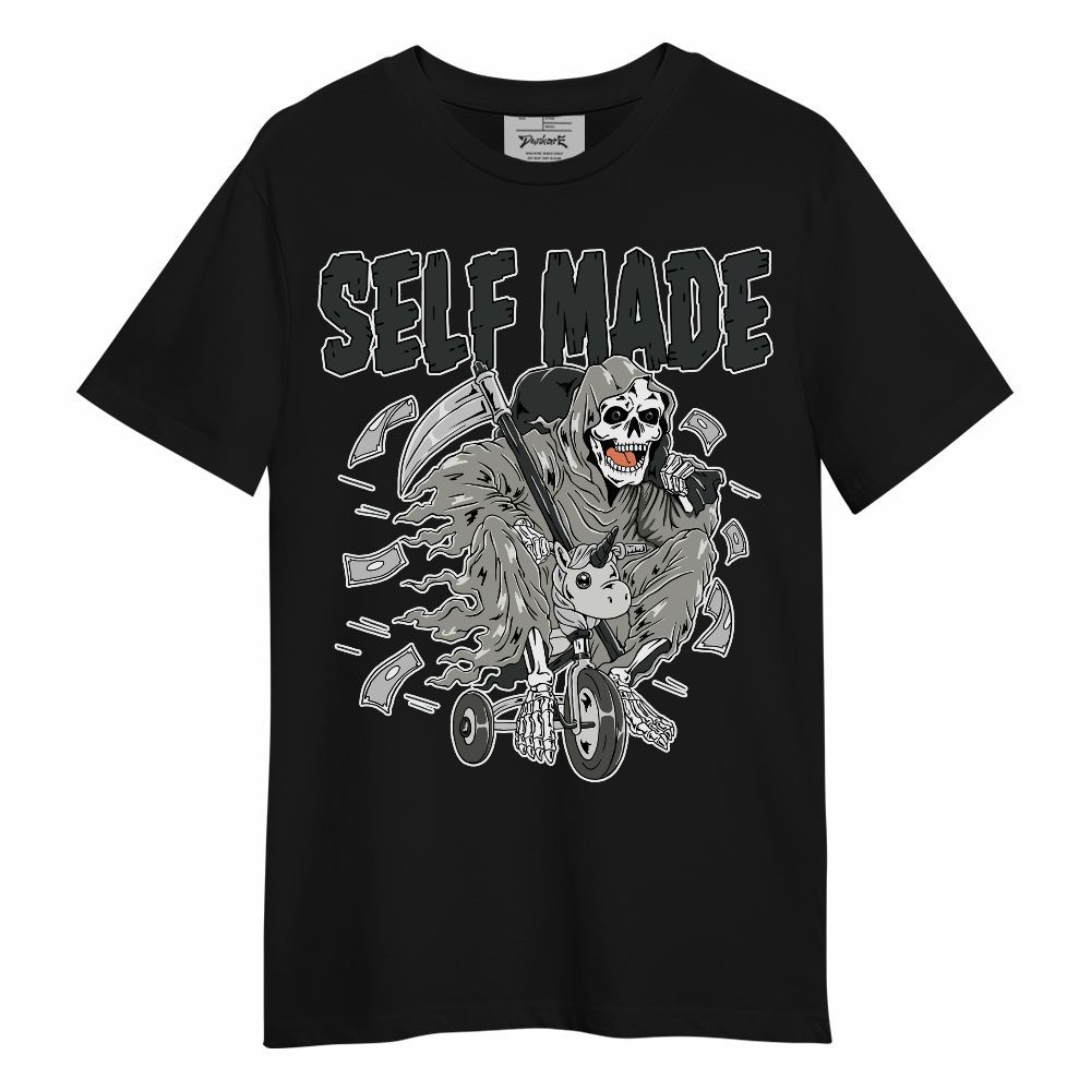 Shirt To Match High Satin Shadow 1s - Self Make Skeleton Unisex Shirt