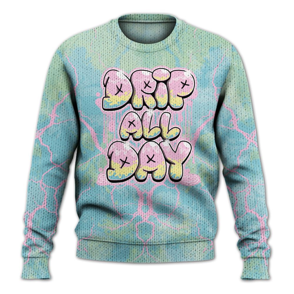 Knitted Sweater To Match SB Dunk Low Visty - DRIPPIN Days Graphic Halloween