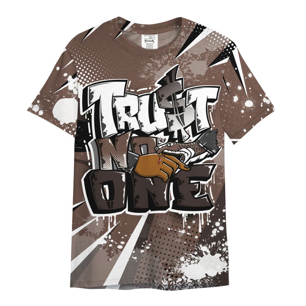 Shirt To Match Air Force 1 Low Escape - Poly Trust No One Dripping All Over Print