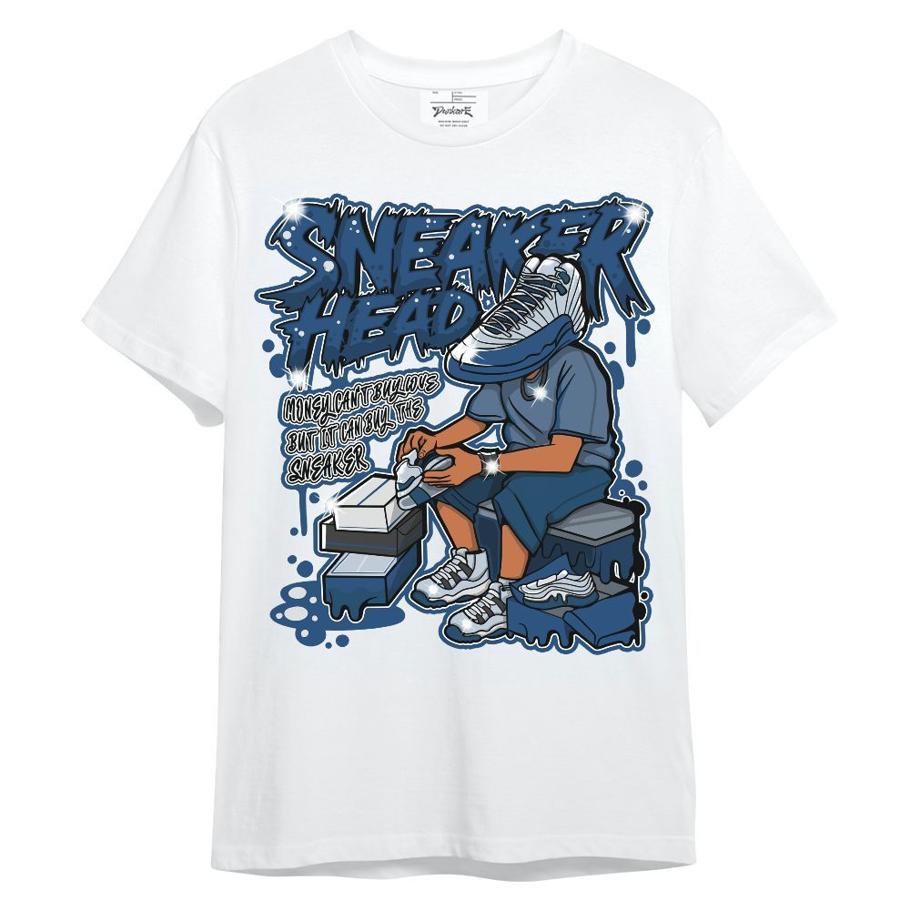 Shirt To Match High OG Midnight Navy 1s - Sneakers Headache Graphic Unisex Shirt