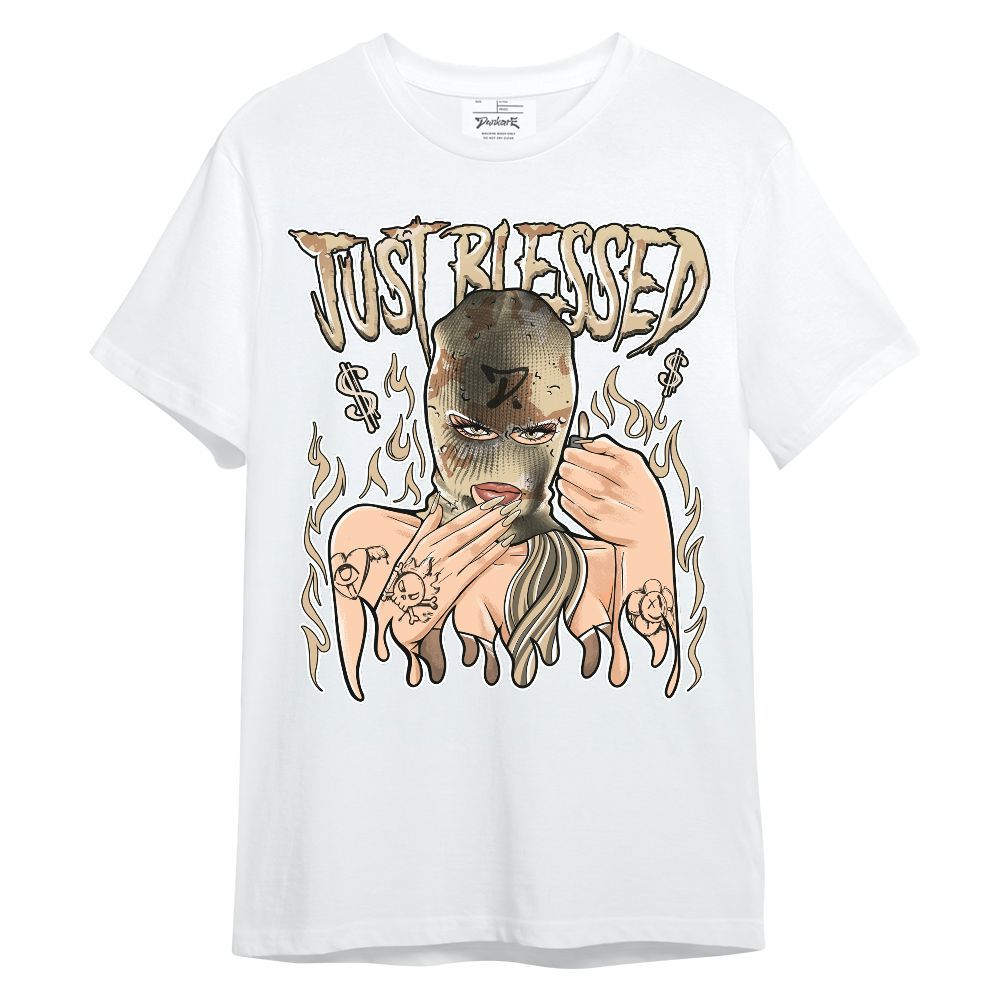 Shirt To Match Desert Camo 3s - Blessed!! Unisex Shirt