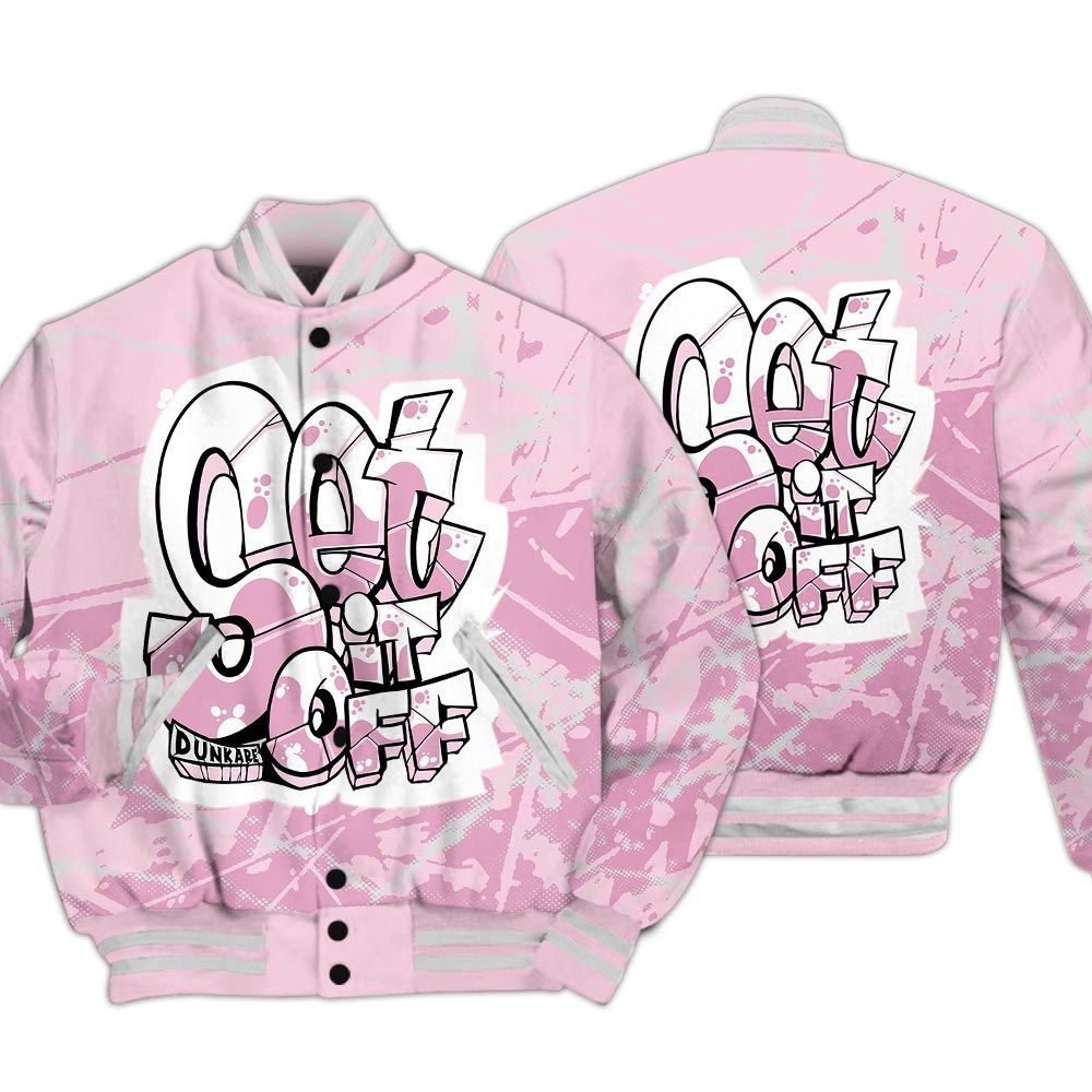 Varsity Jacket To Match Orchid 4s - Set It Off Profound Graphic Varsity Jacket Unisex