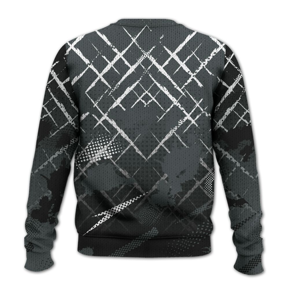 Knitted Sweater To Match Black RM Nigel Sylvester 4s - Halftone Stand Business Dripping