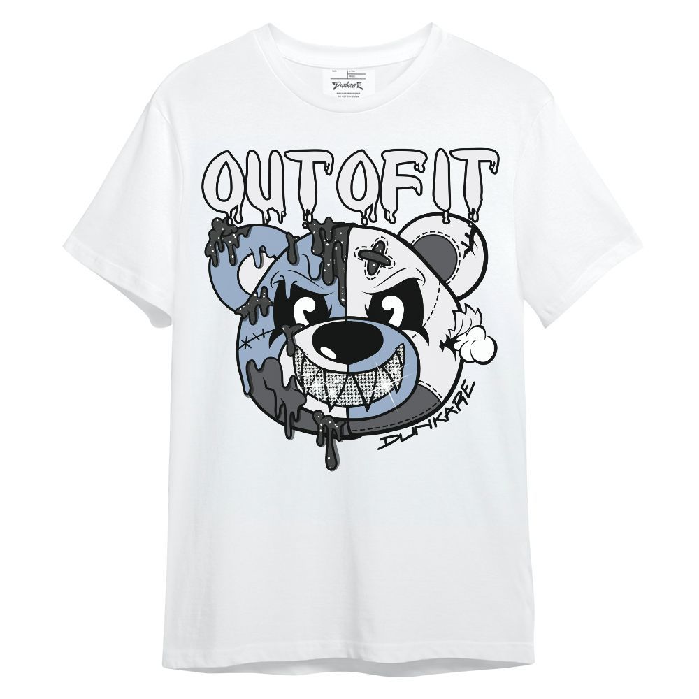Shirt To Match Reverse Black White 6s - Out Of It Bear Unisex Shirt