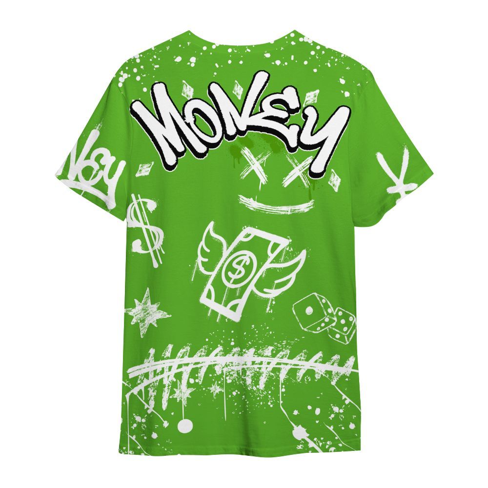 Shirt To Match Air Foamposite One Volt - Everybody Paid In Full Crayon All Over Print