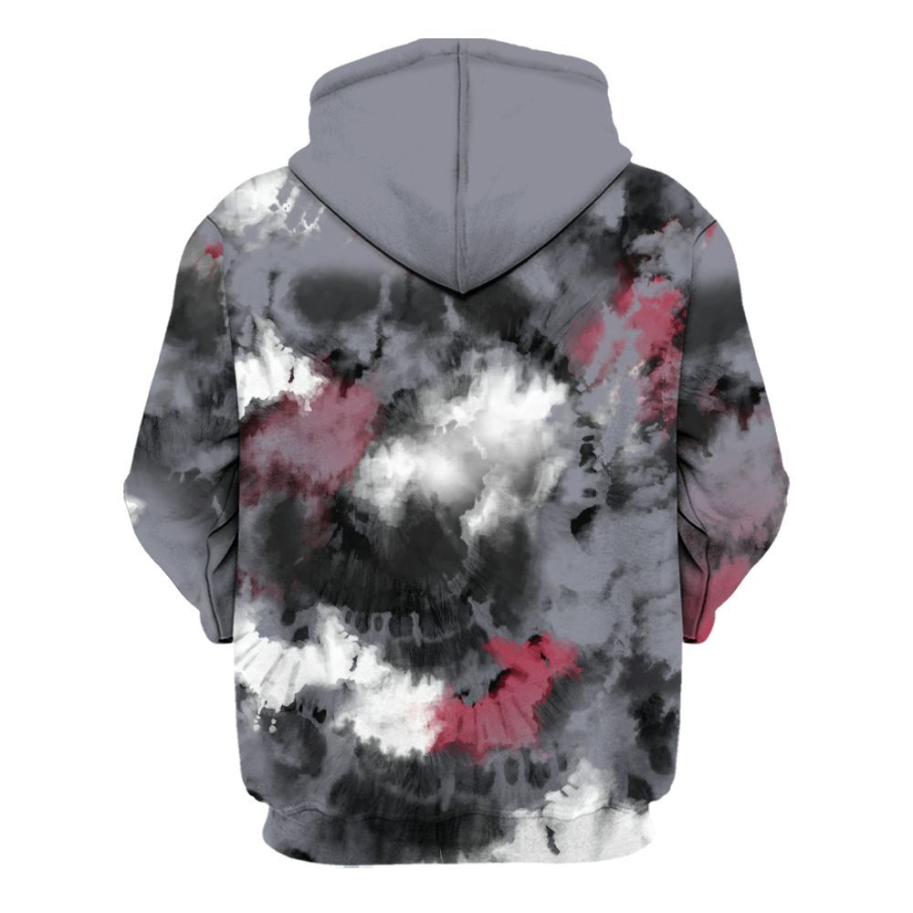 Hoodie To Match Retro Black Flint 13s - God Blessed Tie Dye All Over Print