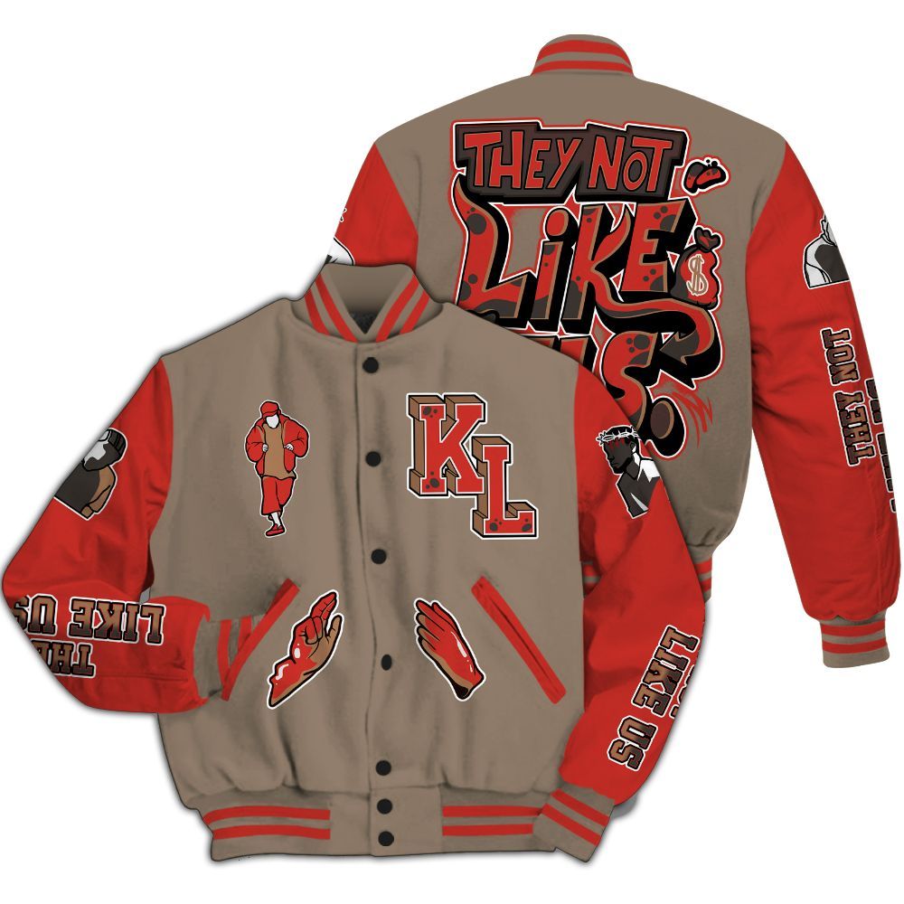 Varsity Jacket To Match Air Max Rocky Distressed - Dislike Us Graphic All Over Print