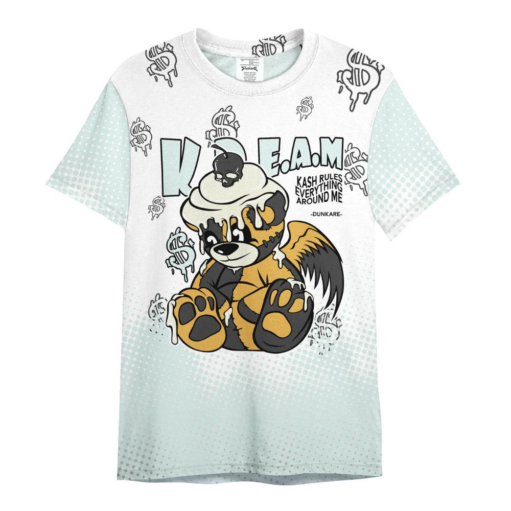 Shirt To Match Pure Platinum 4s - Loot Bear Unique Drip All Over Print