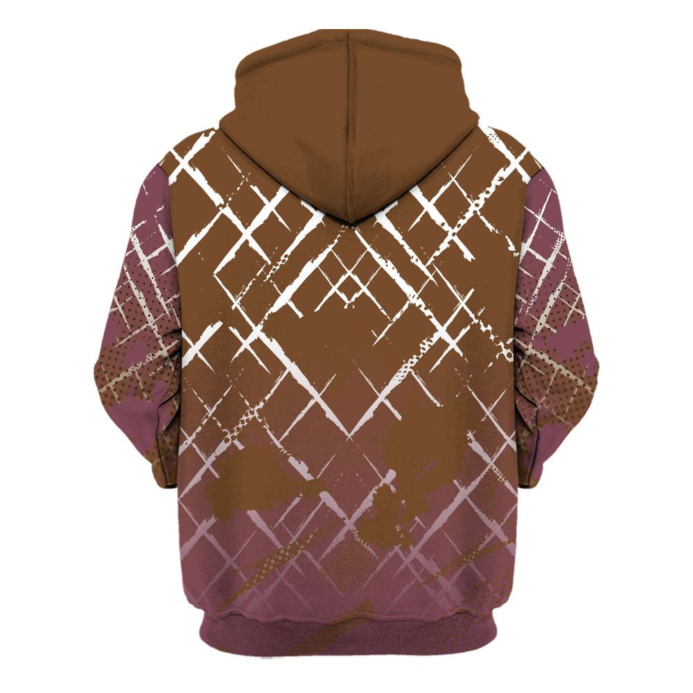 Hoodie To Match Archaeo Brown 3s - Halftone Stand Business Dripping All Over Print
