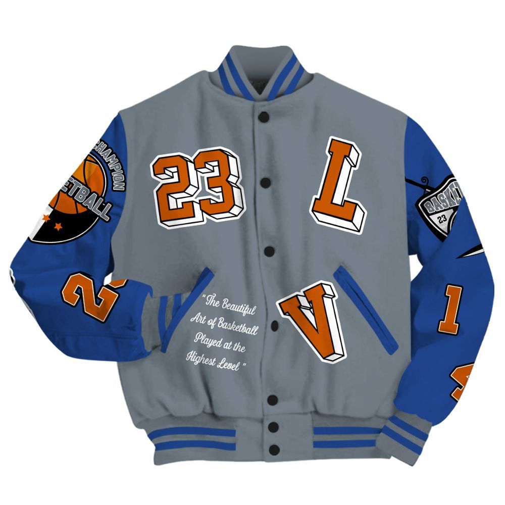 Varsity Jacket To Match RS-X GS League - The GOAT Got Em Streetwear All Over Print