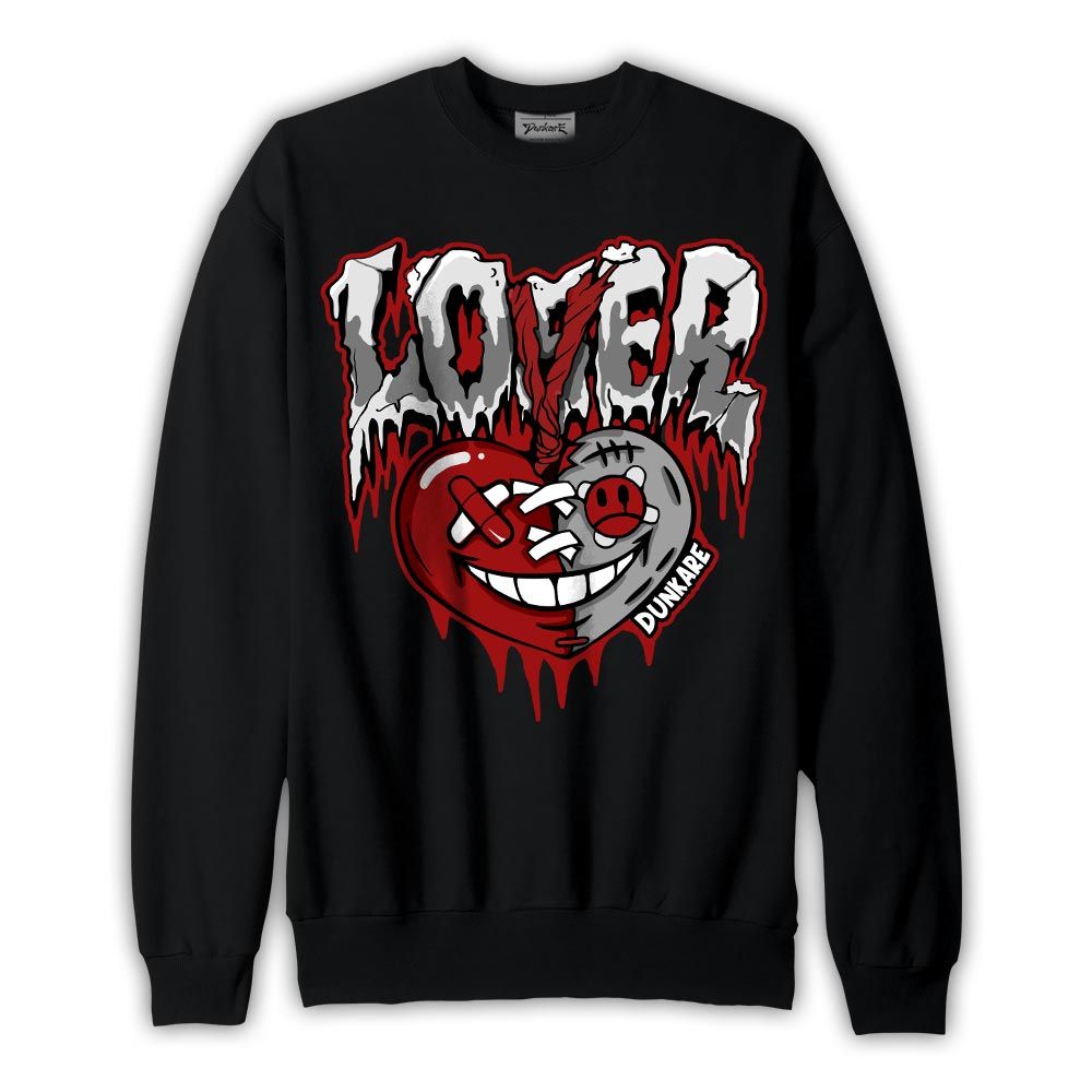 Sweatshirt To match 12 Red Taxi Sweatshirt - LOVER LOSER Graphic 2904 PAT