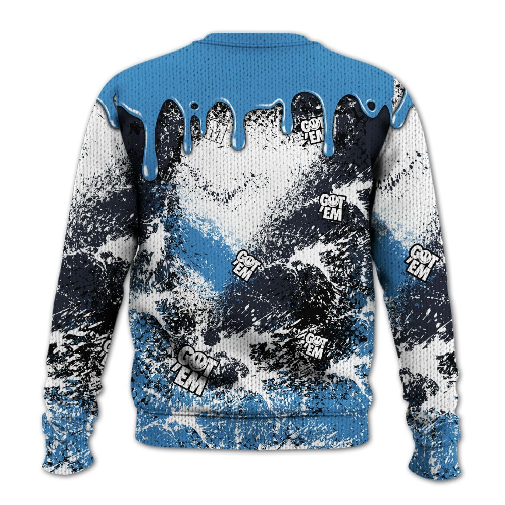 Dunkare Low OG Obsidian 1s Shirt, Dripping 23 Drip Knitted Sweater