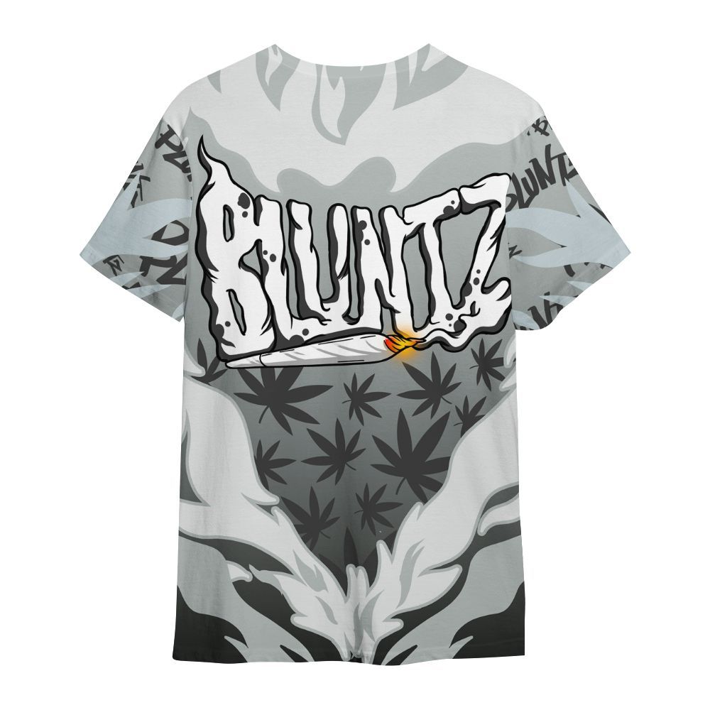 Shirt To Match Black Wolf Grey 12s - Bluntz Burnz Graphics All Over Print