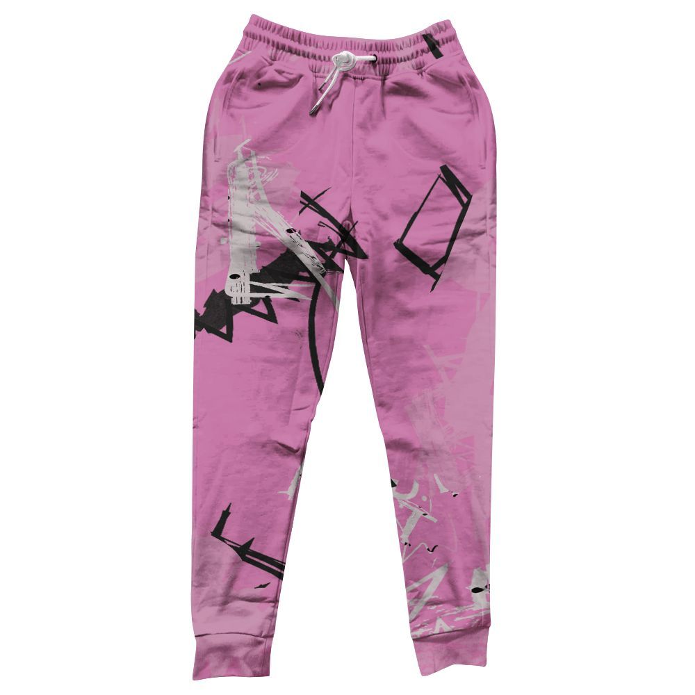 Sweatpant To Match Neutral Grey Black White Orchid 4s - Messyz All Over Print