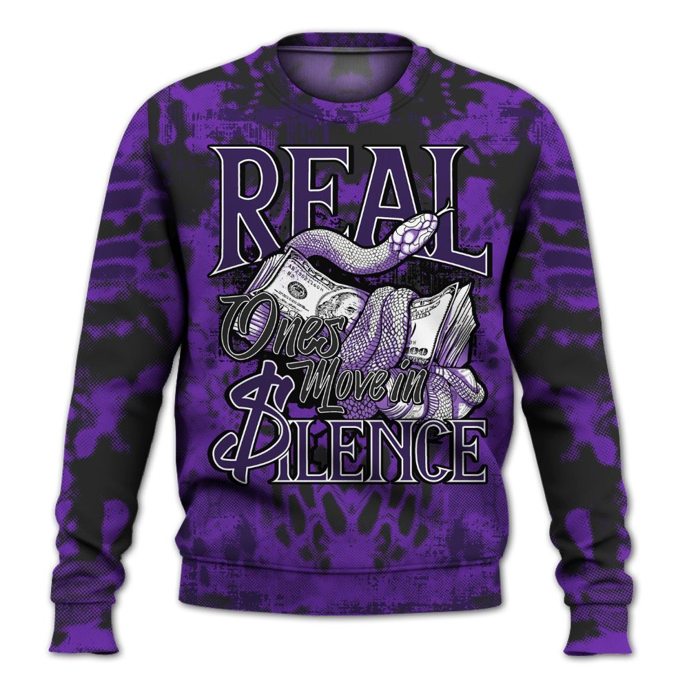 Sweatshirt To Match Kobe 9 Elite Low Moonwalker - Snake Move In Silence All Over Print